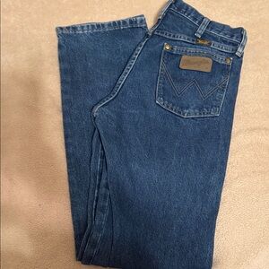 George Strait collection Wrangler cowboy cut Denim Jeans
